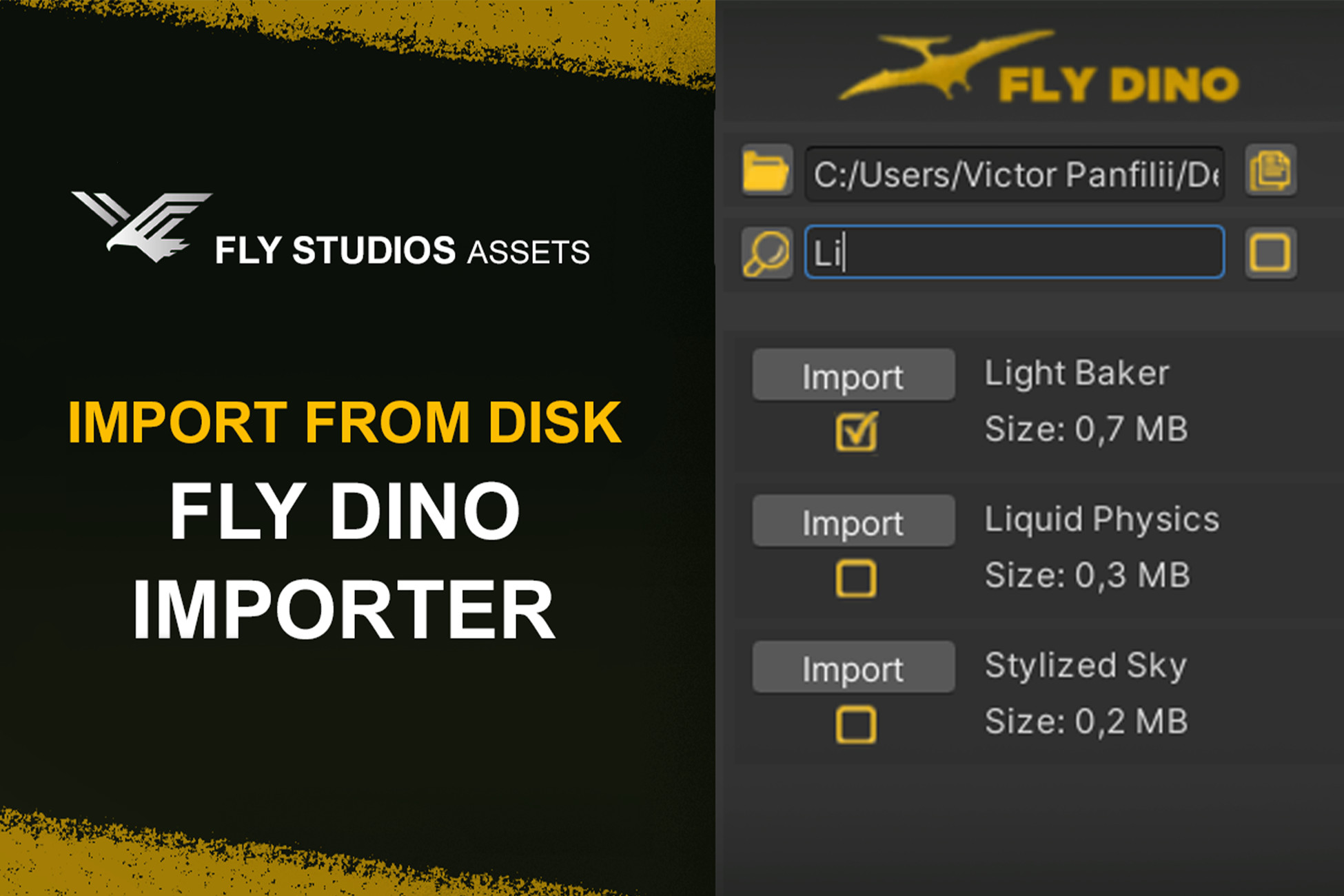 Local Asset Importer for Unity